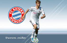 Please contact us if you want to publish a thomas muller wallpaper on our site. Wallpaper Wallpaper Sport Logo Football Player Fc Bayern Munchen Thomas Muller Images For Desktop Section Sport Download