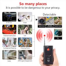 That is when you will find a hidden camera detector apps, which you can use to identify whether you are being spied or not. Full Range Anti Spy Bug Detector Cc308 Gizli Kamera Search Mini Wireless Camera Hidden Signal Gsm Device Finder Privacy Security Anti Candid Camera Detector Aliexpress