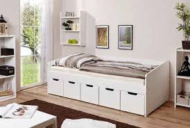 28,5 cm bis oberkante der holzleiste vom unteren. Bett Mit Bettkasten 90x200 Cm Online Kaufen Otto
