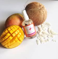 Anyone who remembers a fabulous smelling shampoo in the pink bottle with the brighter pink writing will love this beautiful scent. Sail Away With Coconut Mango Hair Scent Spray Hair Shots