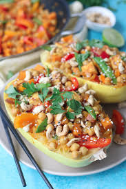 Vegan Curry With Spaghetti Squash Noodles Gluten Free Low Carb