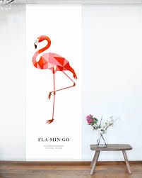 behangpaneel flamingo flamingo illustratie flamingo behang ideeen