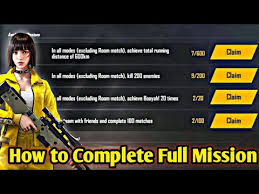 There will be an awaken dropdown menu under level up which upon tapping the awakening missions will be displayed. How To Complete Freefire Awakening Mission Complete Freefire Elite Kelly Swift Kelly Mission Youtube