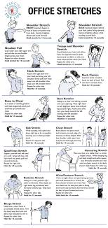 If You Sit All Day You Need To Be Doing These Stretches Office Exercise Employee Wellness Health Fitness