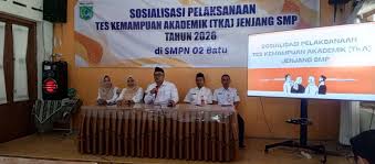 RRI.co.id - Disdik Sosialisasi TKA SMP Kota Batu 2026