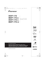 Haven provide interior design consultation and full range of renovation works. Pioneer Bdp 170 User Manual Manualzz