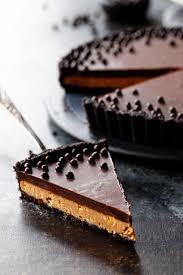 Crunchy Peanut Butter And Chocolate Tart Love And Olive Oil Recipe Chocolate Tart Chocolate Desserts