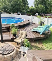 While you're waiting for the water to fill, you can knock out the next few steps. How To Open An Above Ground Pool For The First Time Swimming Pools Backyard Above Ground Swimming Pools Backyard Pool Landscaping