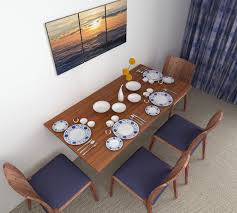 20 interesting wall mount tables home design lover. Hemming Wall Mounted Folding Dining Table 4 Seater Bluewud