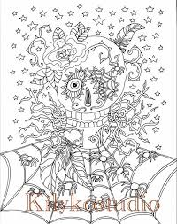 Coloring this page was so much fun!!! Pin On Halloween Colors