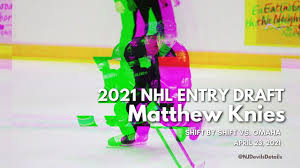There was no outlook written for matthew knies in 2020. 2021 Nhl Draft Profile Matthew Knies Committed Indians