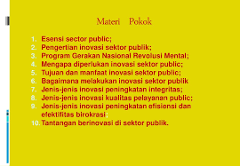 Contoh inovasi sektor publik di indonesia. Salam Silaturahmi Inovasi Sektor Publik Ppt Download