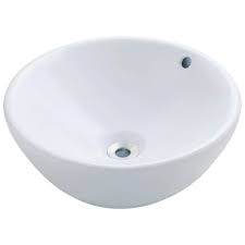 Polaris Sinks Porcelain Vessel Sink In White Vessel Sink Sink Vessel Sinks
