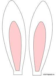 Easter Rabbit Ears Coloring Page Easter Bunny Ears Easter Bunny Crafts Printable Bunny