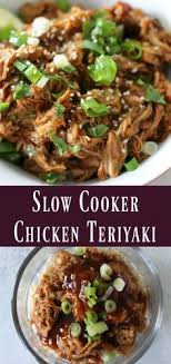 Slow Cooker Chicken Teriyaki Recipe Slow Cooker Chicken Healthy Healthy Slow Cooker Slow Cooker Meal Prep