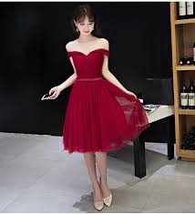 Elegant Prom Dress Off Shoulder Prom Dress Knee Length Prom Gown Vintage Homecoming Dress Short Prom Gown Elegant Homecoming Dresses Prom Gowns Vintage Vintage Homecoming Dresses