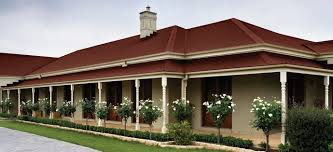 I got think a light roof and a dark house colour would work. Manor Red Colorbond Steel