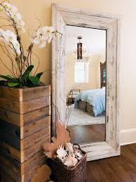 Bed With Rustic Timber Frame And Sheer Canopy Drapery Rustic Mirrors Rustic Diy Home Decor