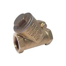 1" Lead Free* Brass "Y" Pattern Swing Check Valves - IPS ...