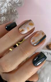 Get ready for winter with these nail designs ranging from minimalist to glam animal print. These Will Be The Most Popular Nail Art Designs Of 2021 Dark Green And Gold Leaf Nails