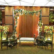 15 Dekorasi Pernikahan Di Rumah Sederhana Minimalis