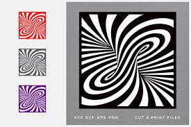 Download Optical Vortex Illusion Graphic By 2dooart Creative Fabrica Yellowimages Mockups