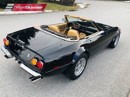 The real ferrari used on the show: Miami Vice Ferrari Daytona Spyder Replica Black Chevy 350 By Mcburnie Ronsusser Com