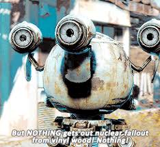Codsworth, Piper Wright, Dogmeat, Fallout 4, Ghoul, Fallout, Virtual  Reality, Robot, Video Game, Machine | Anyrgb