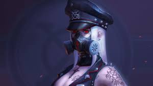Cyberpunk Anime Girl Red Eye Gas Mask Sci Fi 4k Wallpaper 6 2582 Wallpaper engine wallpaper gallery create your own animated live wallpapers and immediately share them with other users. cyberpunk anime girl red eye gas mask