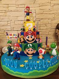 Super Mario Bros Torta Per Marito Torte Di Compleanno Torte