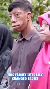 The face-changing family!