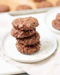 Healthy No Bake Cookies Recipe Healthy Baking Healthy No Bake Cookies Healthy Baking Treats