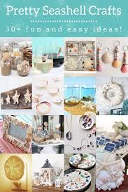 Ocean candle for beach decor! Seashell Crafts 30 Beachy Decor Ideas Mod Podge Rocks