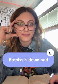 I mean, girl. Just say it. We all can see it. You’re down BAD. 👏🏻  #everlark #katnissandpeeta #katnisseverdeen #peetamellark #district12  #panem #hungergamescatchingfire #thehungergames ...