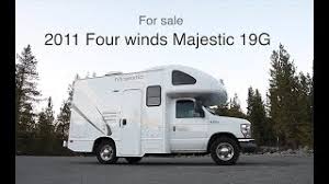 No worries about how far you get driving each day, and whether there will be any vacancies nearby at night. Sold 2011 Four Winds Majestic 19g Youtube