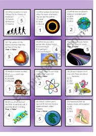 Test your lunar knowledge and see just how much of a moon expert you really are. Trivia Game Science Esl Worksheet By Beelzebart