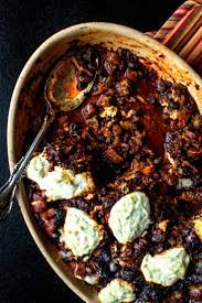 Black Bean Chorizo Casserole With Pickled Onions Recipe Recipe Onion Recipes Recipes One Pot Meals