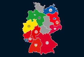 Mal durchgeführt und zum zweiten mal seit der saison 1992/93 wieder von zwölf mannschaften bestritten wurde. Landkarte Ewige Tabelle Der 1 Bundesliga Die Falsche 9