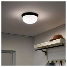 Skurup Decken Wandleuchte Schwarz Ikea Deutschland In 2020 Black Wall Lamps Wall Lamp Ceiling Lights