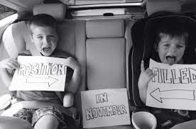 3rd Baby Announcement Drittes Kind Kinder Baby