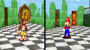 ) is a platforming video game for the nintendo 64. Banjo Kazooie In Super Mario 64 Comparison Real N64 Capture Youtube