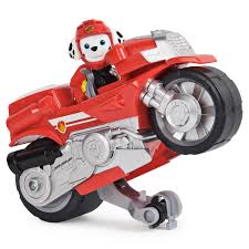 Les chiens de pat patrouille. Pat Patrouille Moto Pups Figurine Et Vehicule