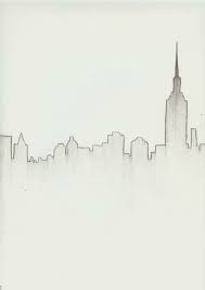 New York City Skyline Download Skyline Drawing City Drawing Sketches