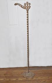Antique Floor Lamp Stand Cast Iron Barley Twist Metal Floor Lamp Lighting Ornate Base Gorgeous Lamp Bi Antique Floor Lamps Floor Lamp Metal Floor Lamps