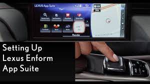 Lexus enform app suite includes destination search, iheartradio, slacker radio, movietickets.com, opentable, and pandora. How To Set Up Lexus Enform App Suite Lexus Youtube