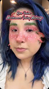 Cute mushroom fairy look perfect for the Renaissance Faire 🍄🧚‍♂️ , Fairy  nose and mushroom prosthetics available