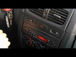 Renault Clio Symbol Teyp Kodu Radio Code Youtube