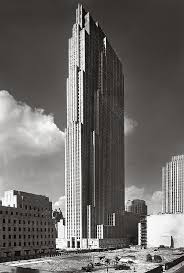 Rca Building Rockefeller Center General View From Old Union Club New York City New York 1933 September 1 New York Art Deco Architecture York
