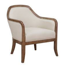 Gracie Oaks Vonda Barrel Chair Reviews Wayfair Beige Accent Chair Nailhead Trim Accent Chair Accent Chairs