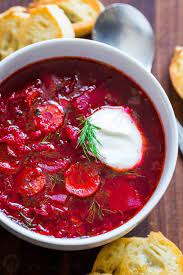They can be based on meat, fish, mushroom, vegetables or milk stocks. Classic Borscht Recipe Video